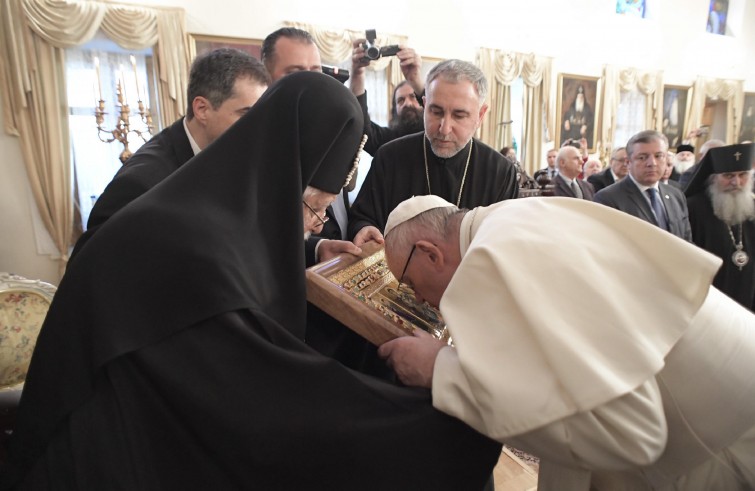 Papa Francesco incontra Ilia II, Catholicos e Patriarca di tutta la Georgia (Tbilisi, 30 settembre 2016)