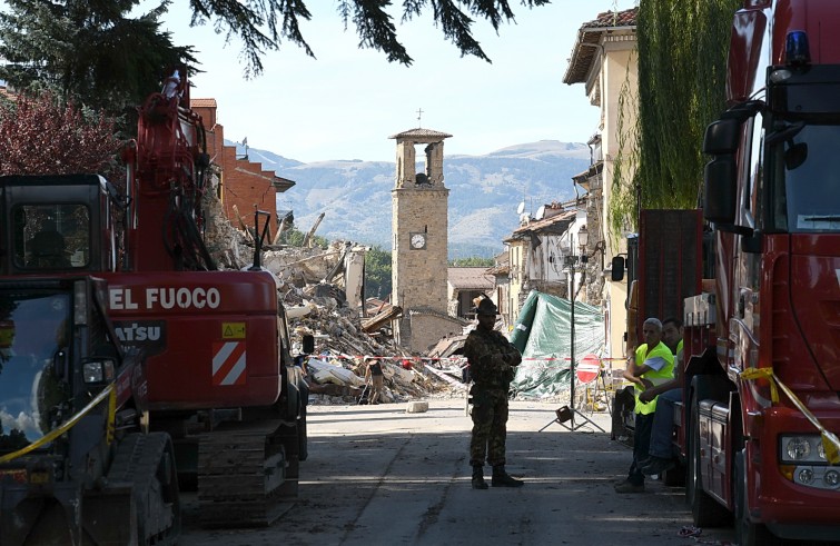 Amatrice, 24 settembre 2016: il borgo ad un mese dal terremoto