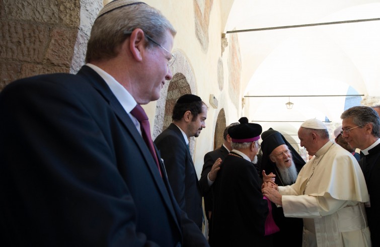 Papa Francesco ad Assisi per la Giornata mondiale di preghiera per la pace (20 settembre 2016)