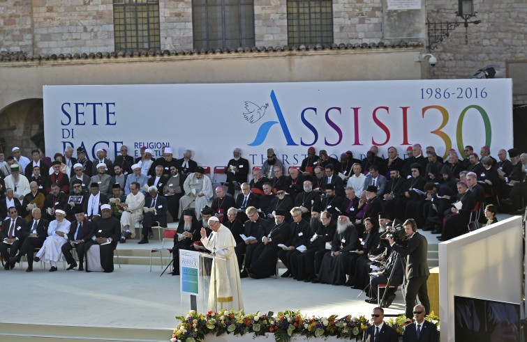 Incontro di preghiera per la pace (Assisi, 20 settembre 2016)