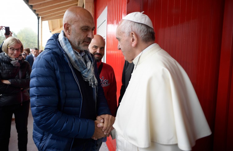 Papa Francesco ad Amatrice (4 ottobre 2016)