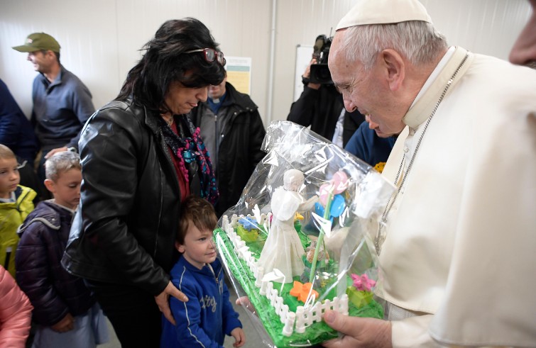 Papa Francesco ad Amatrice (4 ottobre 2016)