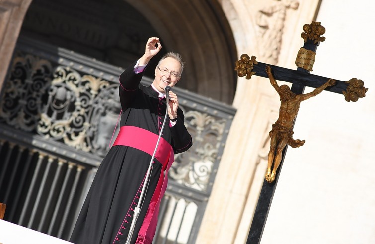 Piazza San Pietro, 22 ottobre 2016: Udienza giubilare Papa Francesco - Mons. Marco Frisina