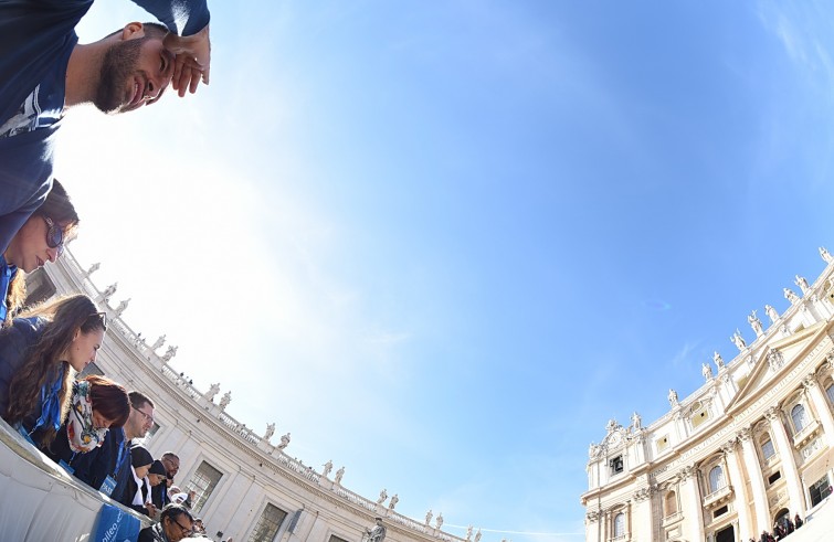 Piazza San Pietro, 22 ottobre 2016: Udienza giubilare Papa Francesco - fedeli