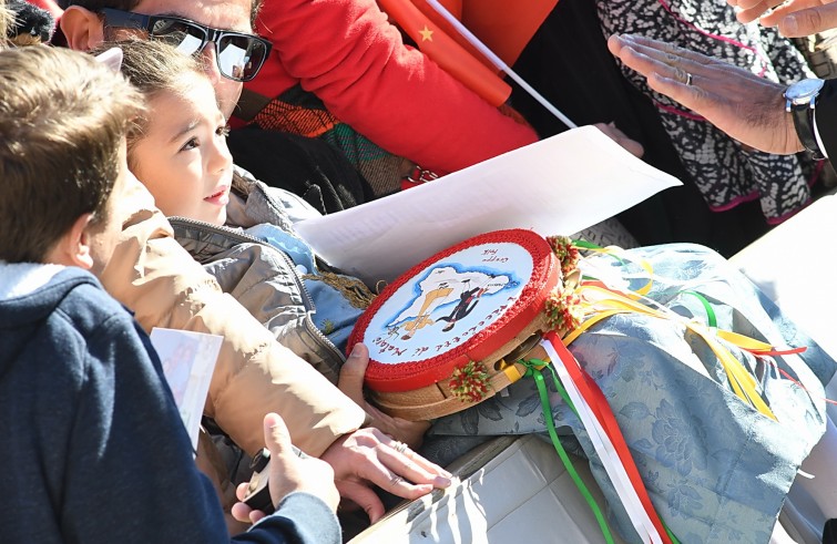 Piazza San Pietro, 12 ottobre 2016: Udienza generale Papa Francesco - bambina dalla Sicilia