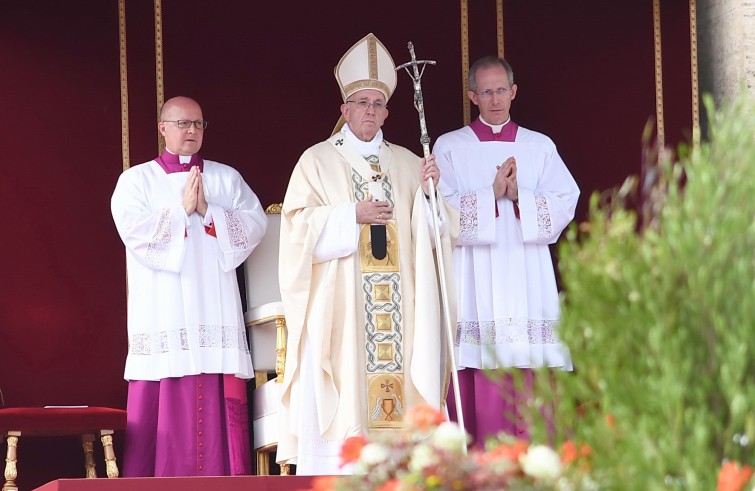 Vaticano, 20 novembre 2016: Papa Francesco celebra messa chiusura Porta Santa -