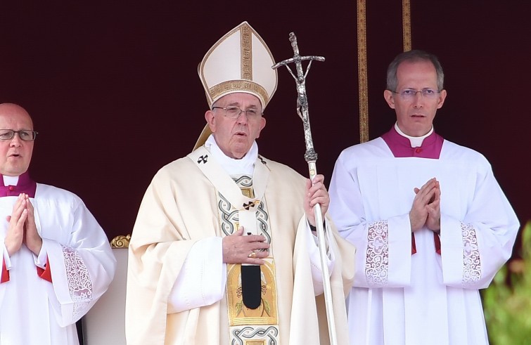 Vaticano, 20 novembre 2016: Papa Francesco celebra messa chiusura Porta Santa -