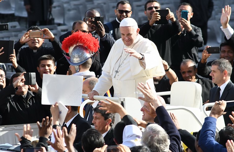 Vaticano, 20 novembre 2016: Papa Francesco celebra messa chiusura Porta Santa -