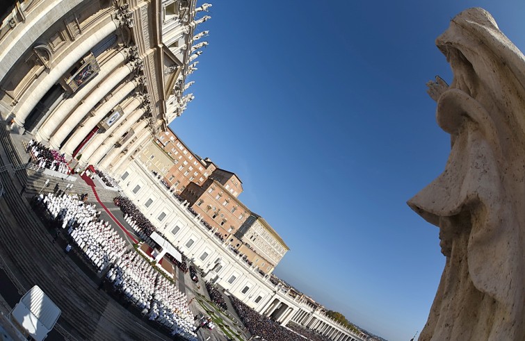 Vaticano, 20 novembre 2016: Papa Francesco celebra messa chiusura Porta Santa -