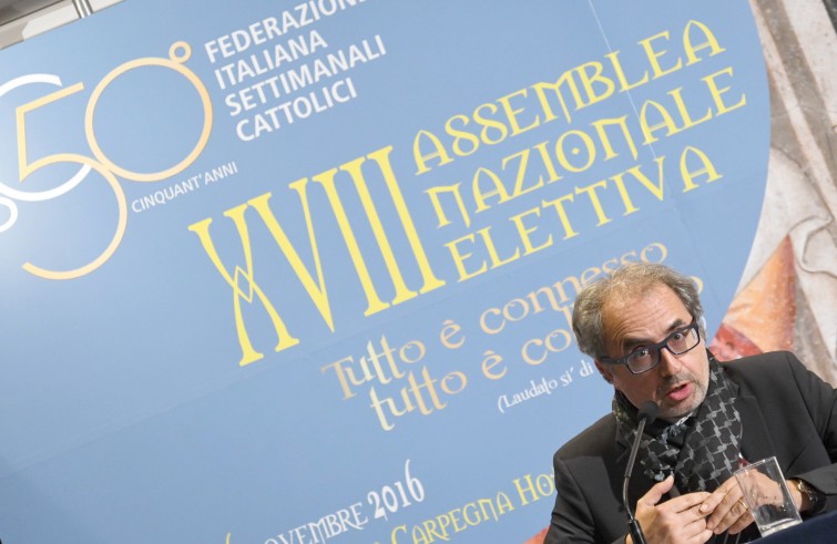 Roma, 24-26 novembre 2016: Federazione Italiana Settimanali Cattolici, XVIII assemblea elettiva nel 50° anniversario di fondazione - Carlo Cammoranesi