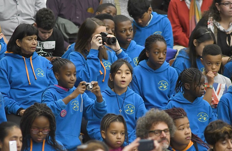 Aula Paolo VI, 23 novembre 2016: Udienza generale Papa Francesco -  scolaresca bambini