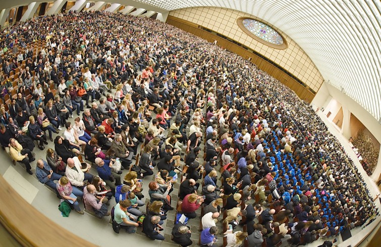 Aula Paolo VI, 23 novembre 2016: Udienza generale Papa Francesco -  Sala Nervi