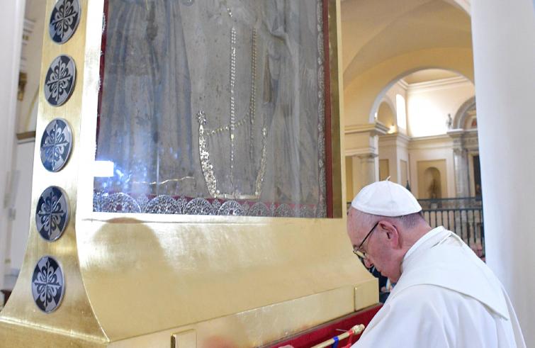 Bogotà (Colombia), 7 settembre 2017: Papa Francesco visita la Cattedrale