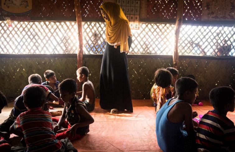 UNICEF-Bangladesh, 6 settembre 2017: profughi Rohingya