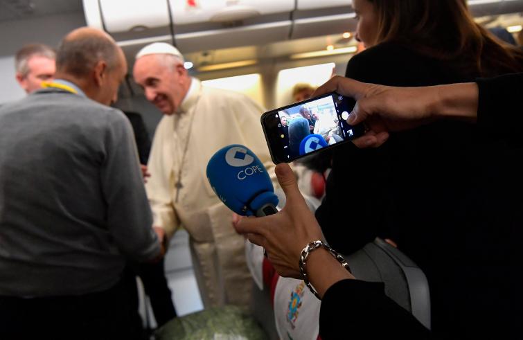 Roma, 26 novembre: Viaggio Apostolico di Papa Francesco in Myanmar e Bangladesh (26 novembre – 2 dicembre), la partenza da Roma