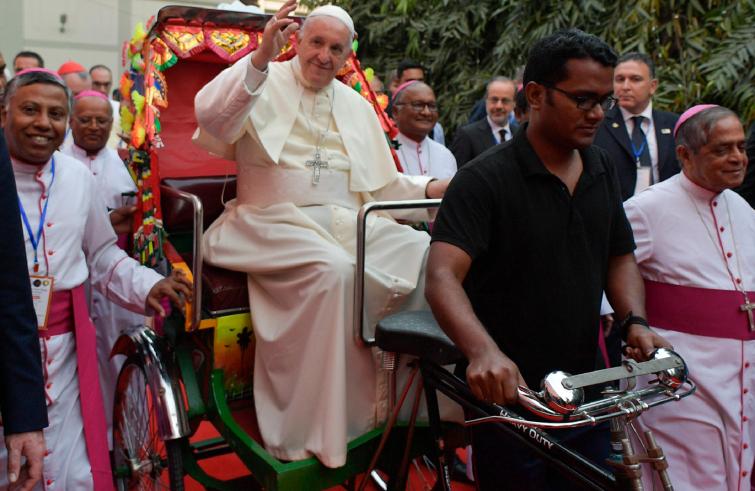 Dhaka, 1 dicembre: Viaggio Apostolico di Papa Francesco in Myanmar e Bangladesh (26/11 – 2/12), incontro interreligioso ed ecumenico per la pace