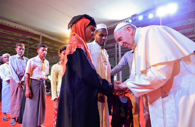 Dhaka, 1 dicembre: Viaggio Apostolico di Papa Francesco in Myanmar e Bangladesh (26/11 – 2/12), incontro interreligioso ed ecumenico per la pace